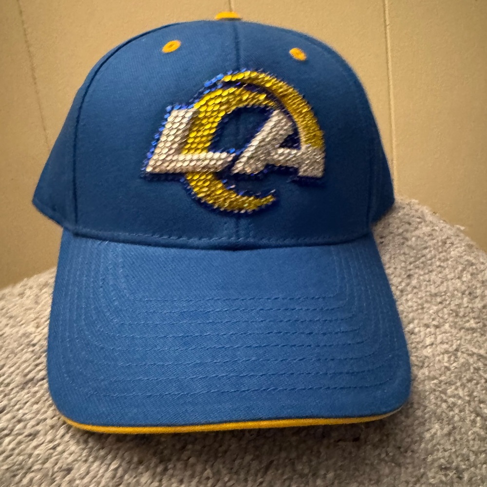NWT Rhinestone Los Angeles Rams hat - Picture 3 of 4